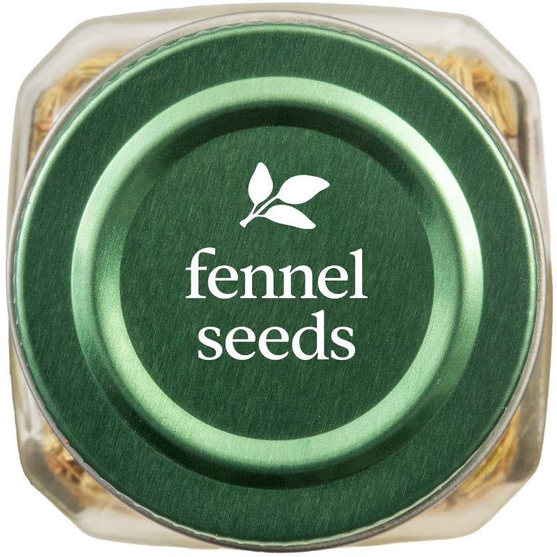 Pure Fennel Seeds, Certified Organic, Kosher, 1.90 Oz