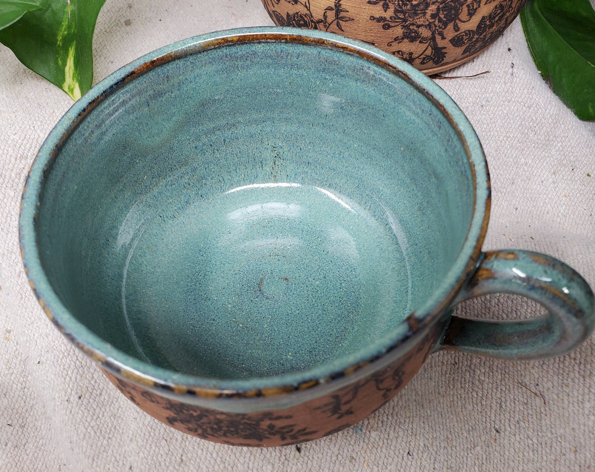 Rose Garden Soup Bowl