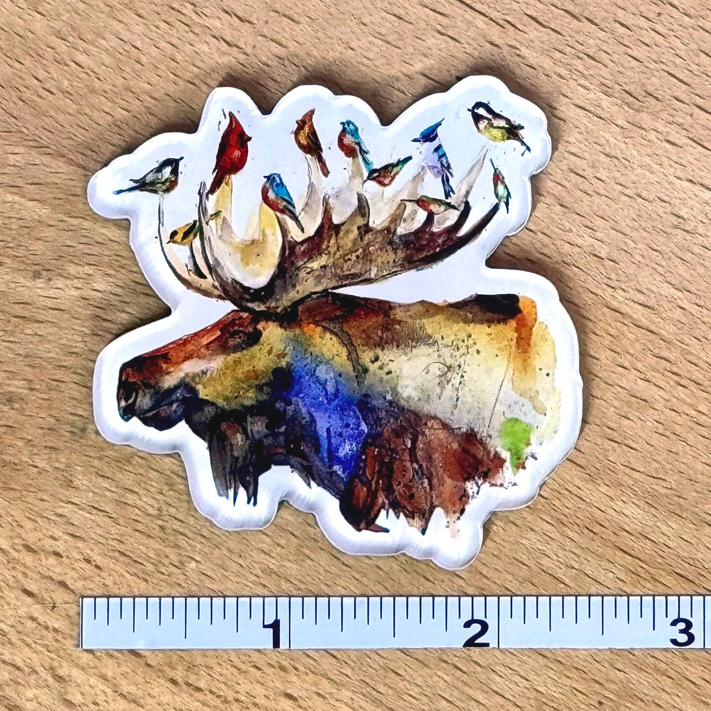 Magnet 'MOOSE & BIRDS'