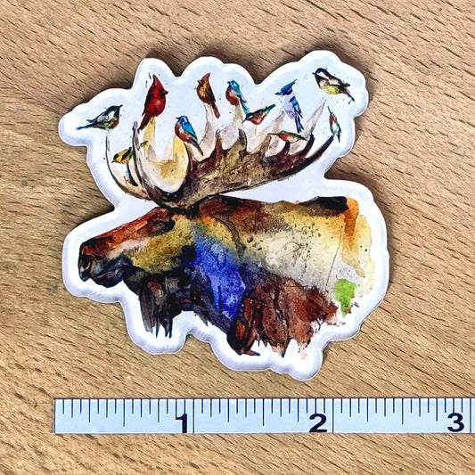 Magnet 'MOOSE & BIRDS'