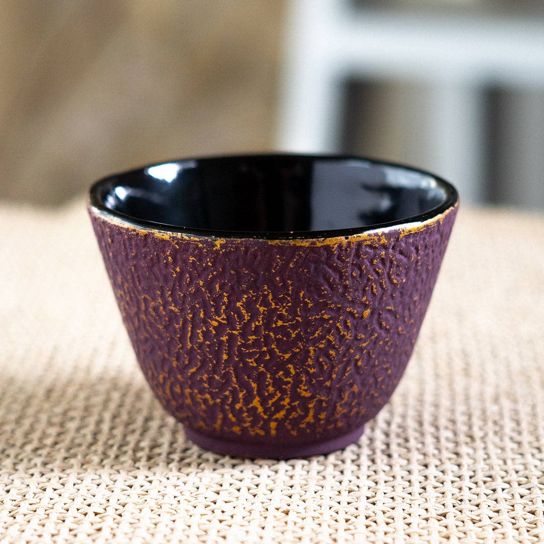 3oz Purple Cast Iron Tea Cup (1/36)