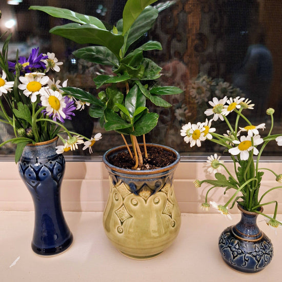Amphora Bud Vases w/full pattern Made to Order