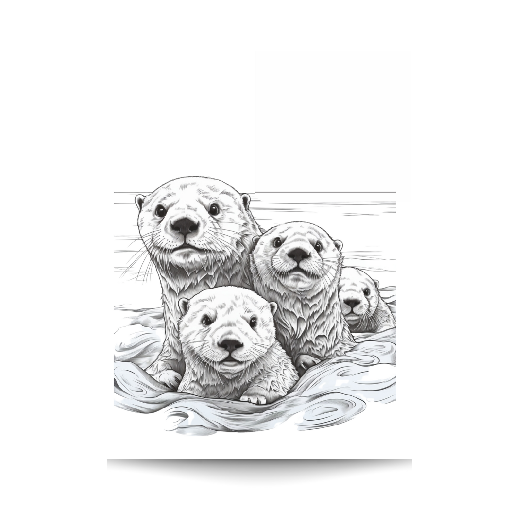 Alaskan Wildlife Adult Coloring Book