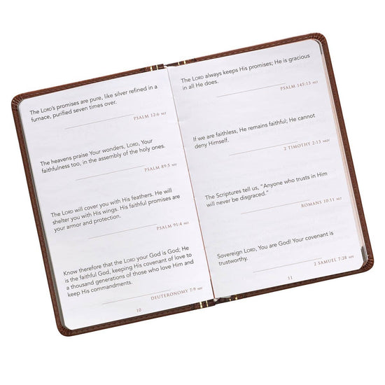 Gift Book Promises From God for Every Man Faux Leather