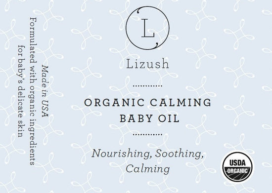 USDA Organic Calming Baby Oil – Natural Baby Skincare