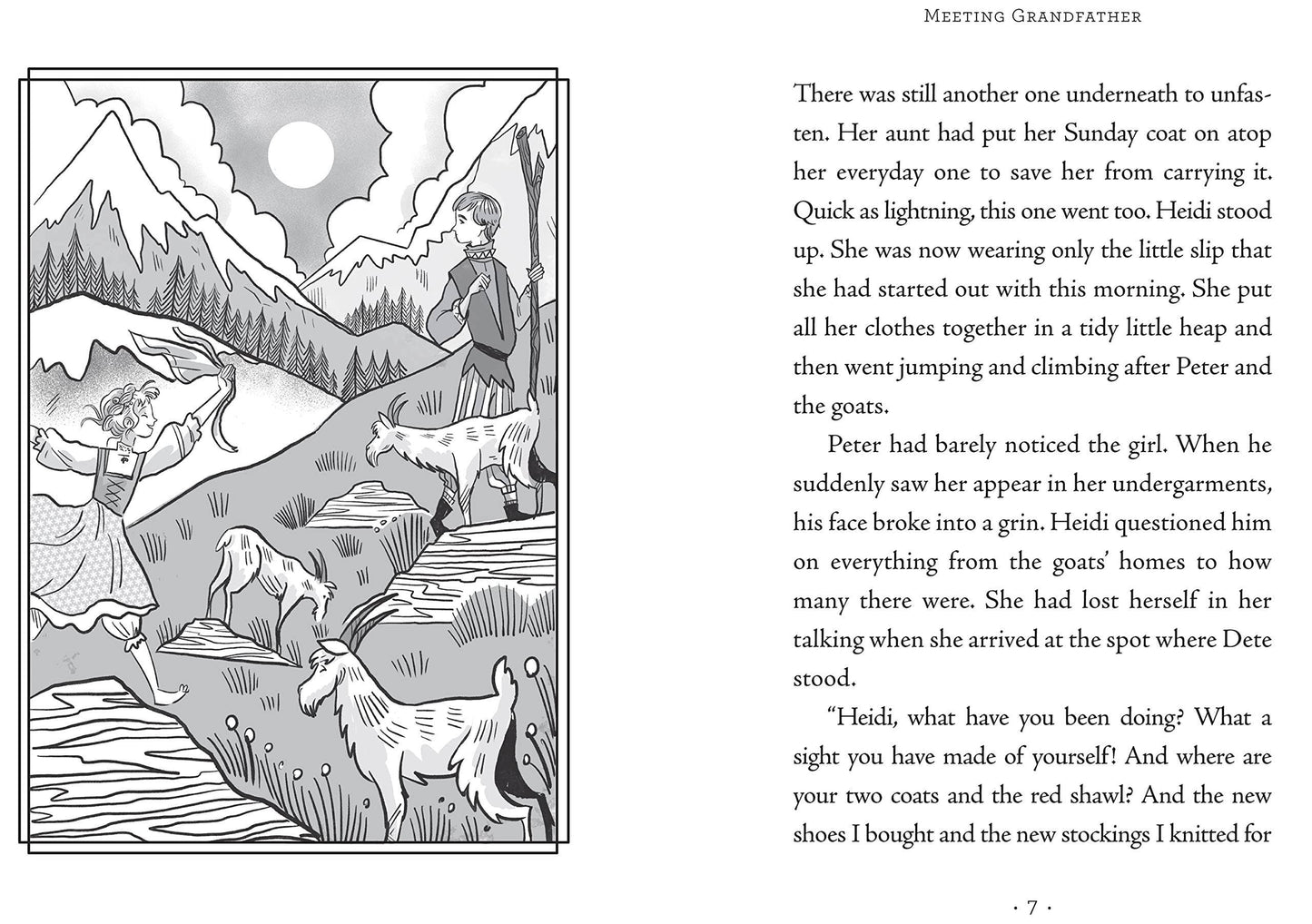 Heidi by Johanna Spyri (Abridged Edition): Classic Starts®️: