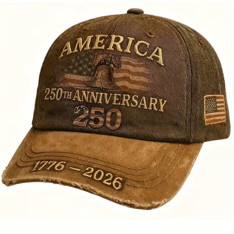 USA 250th Anniversary 3D Baseball Cap