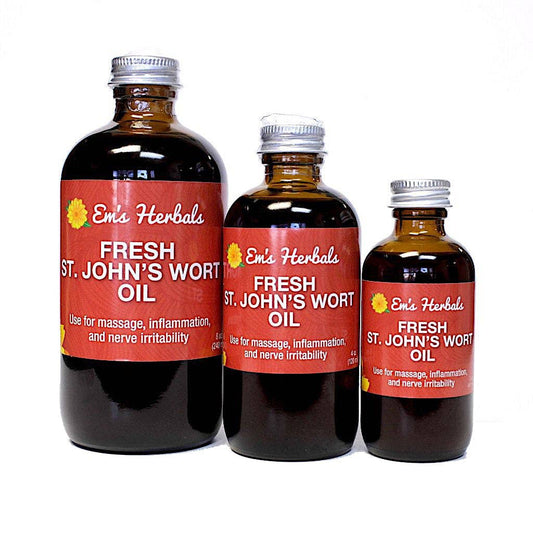 Fresh St. John's Wort Infused Oil