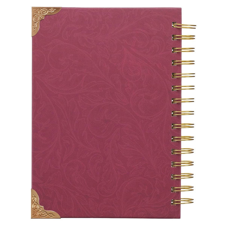 Journal Wirebound Trust in the Lord Floral Prov 3:5