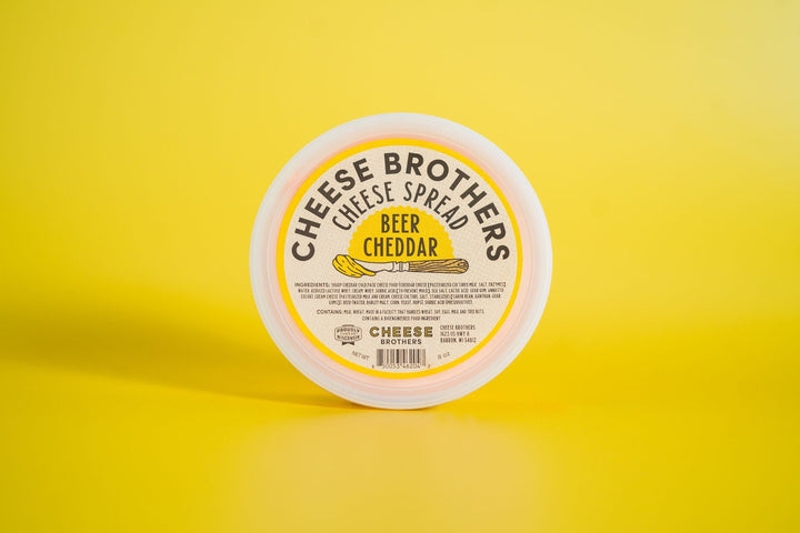 Beer Cheddar Cheese Spread, savory cheese selection for gift baskets, gatherings and special occasions