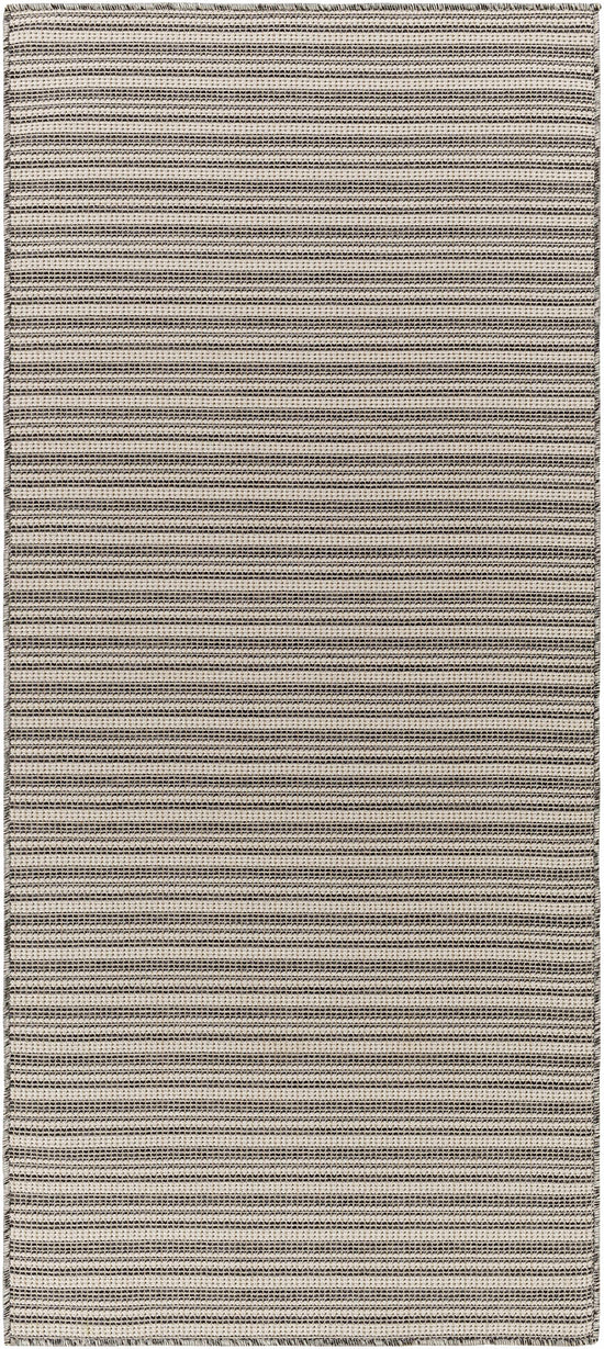 Greg Black Outdoor Area Rug - Clearance