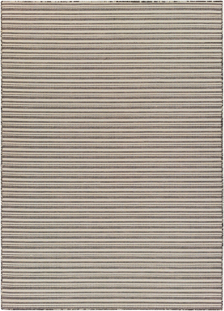 Greg Black Outdoor Area Rug - Clearance