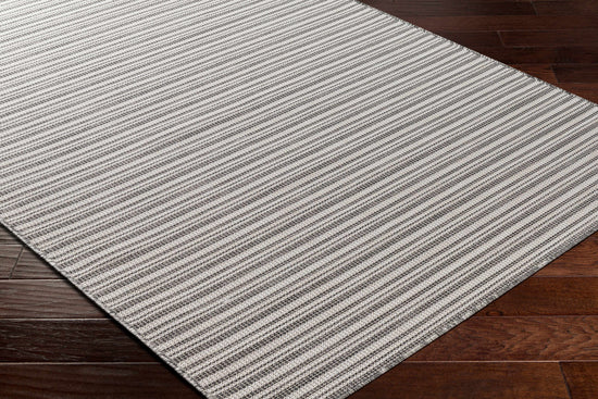 Greg Black Outdoor Area Rug - Clearance