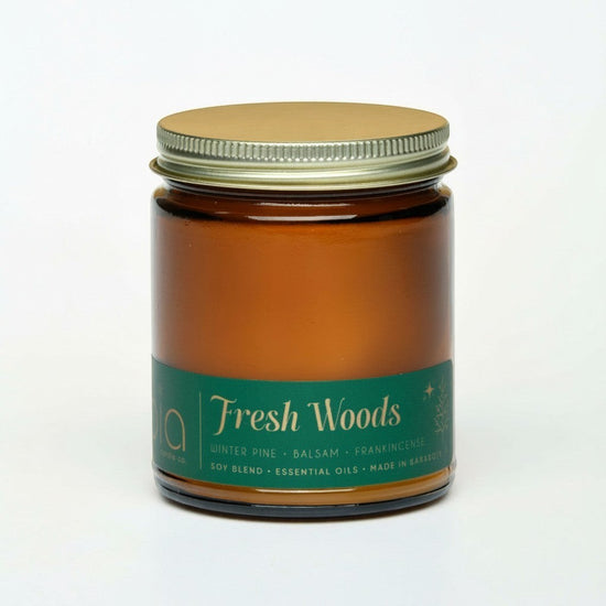 Fresh Woods Ltd Edition Soy Blend Candle — Christmas Tree, Pine & Balsam