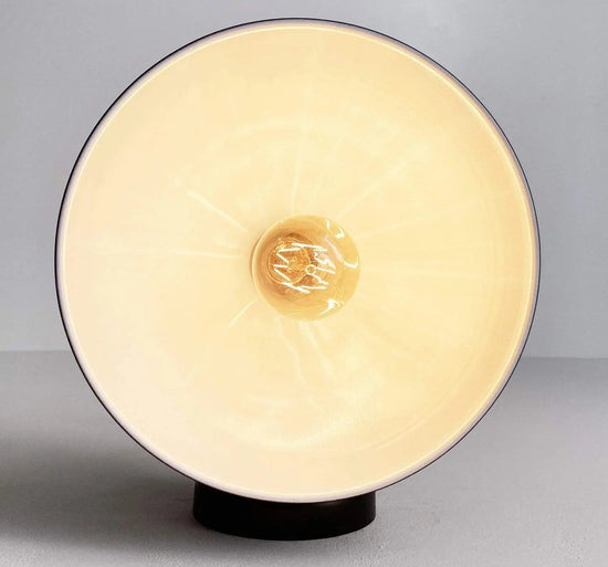 Large Black Enamel Farmhouse Wall Sconce Lighting