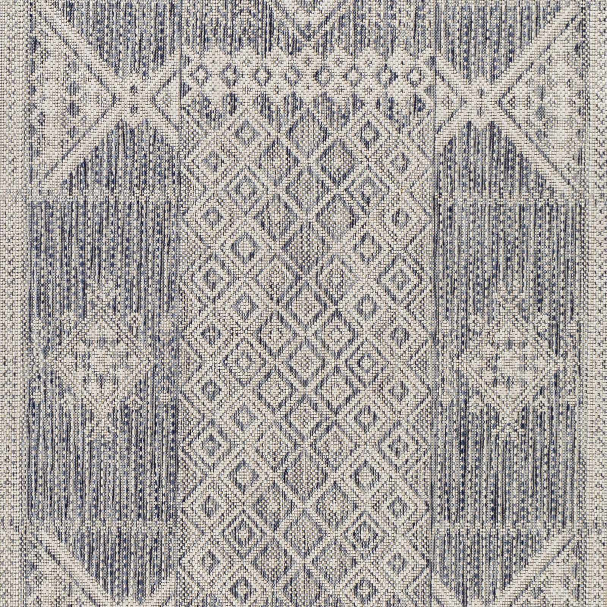 Malamig Gray Outdoor Area Rug - Clearance