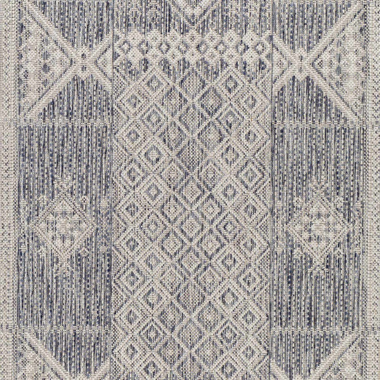 Malamig Gray Outdoor Area Rug - Clearance