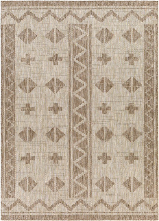 Mangoso Beige Outdoor Area Rug - Clearance