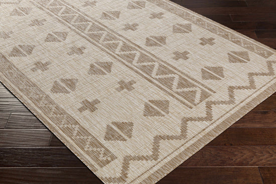 Mangoso Beige Outdoor Area Rug - Clearance