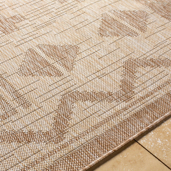 Mangoso Beige Outdoor Area Rug - Clearance