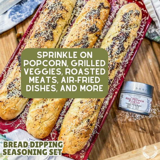 Bread Dipping Seasonings – Variety 6 Pack