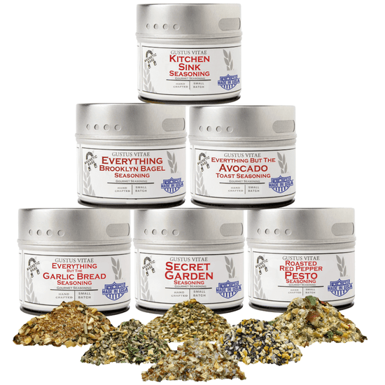 Bread Dipping Seasonings – Variety 6 Pack