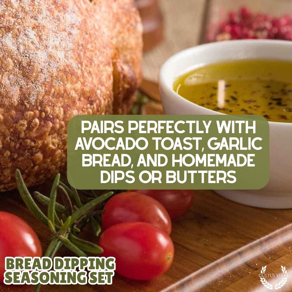 Bread Dipping Seasonings – Variety 6 Pack