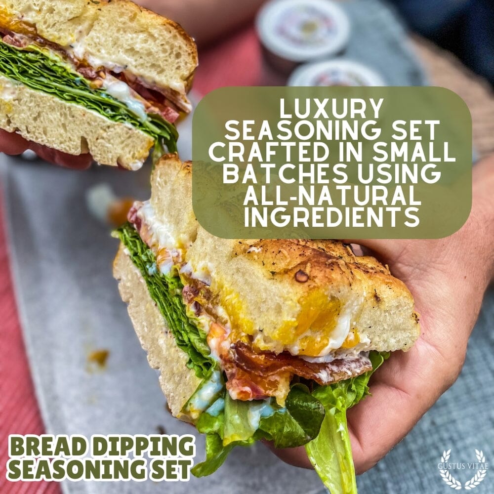 Bread Dipping Seasonings – Variety 6 Pack