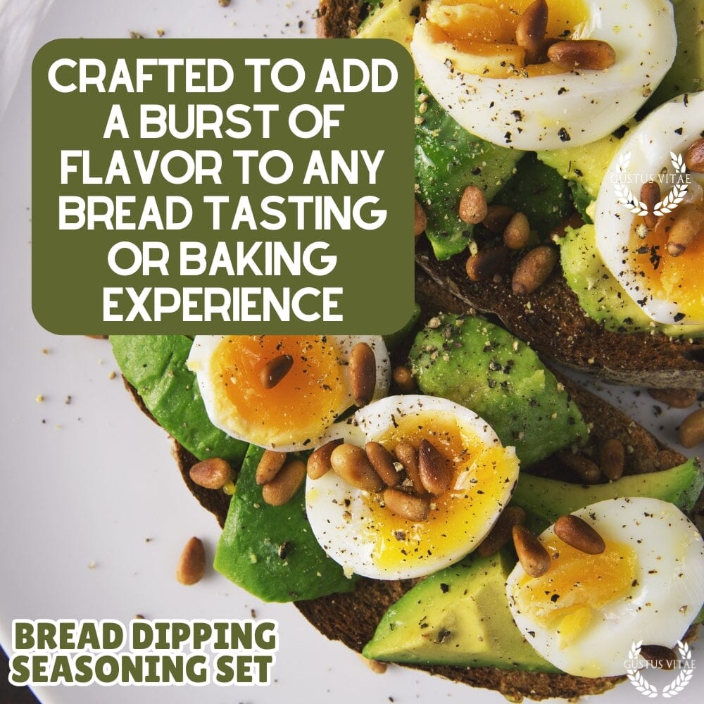 Bread Dipping Seasonings – Variety 6 Pack