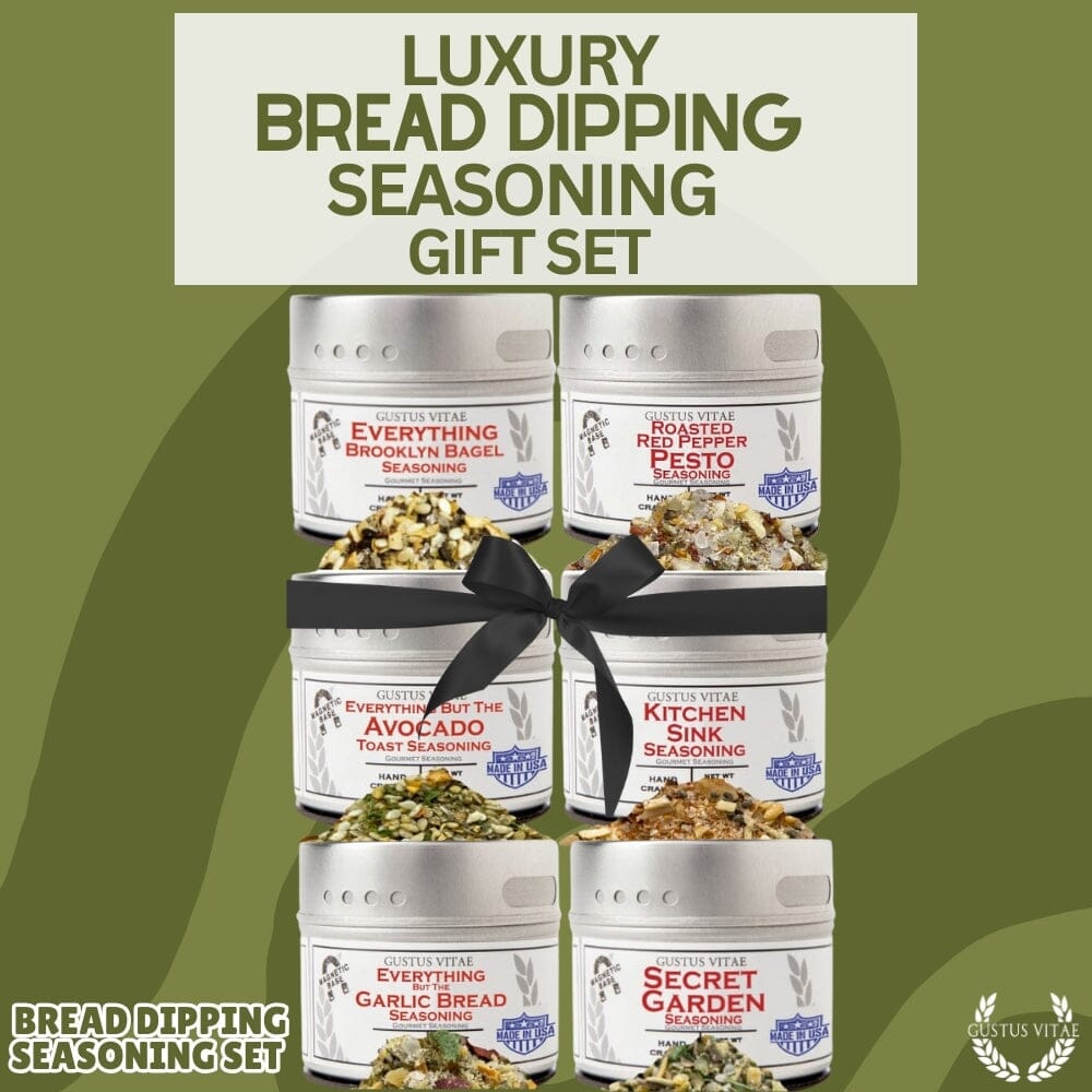 Bread Dipping Seasonings – Variety 6 Pack