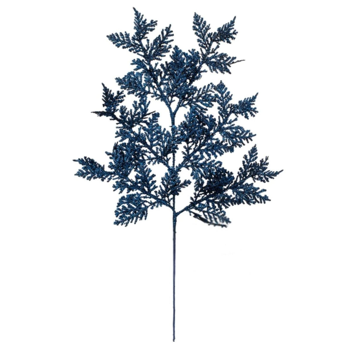 19" Incense Cedar Glitter Spray: Midnight Blue