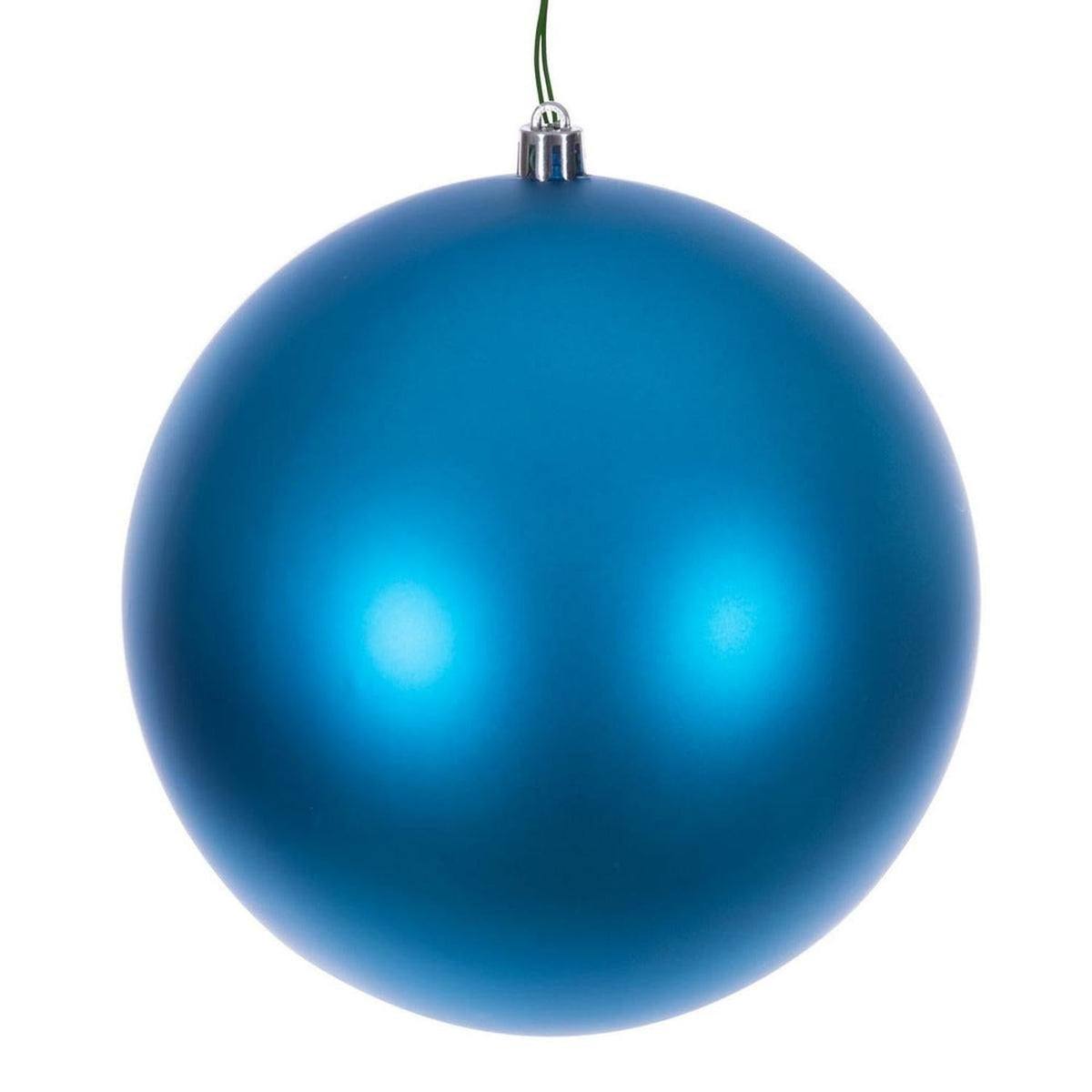 4.75in Turquoise Assortment Ornament Ball (Set of 4)