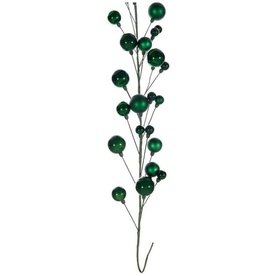 6' Ball Branch Garland: Green