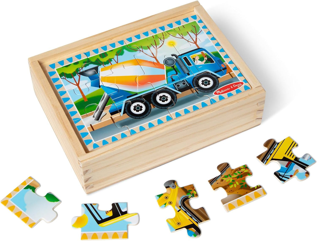4 Set Wooden Puzzle - The Wonderland Freedom Paradise Jigsaw