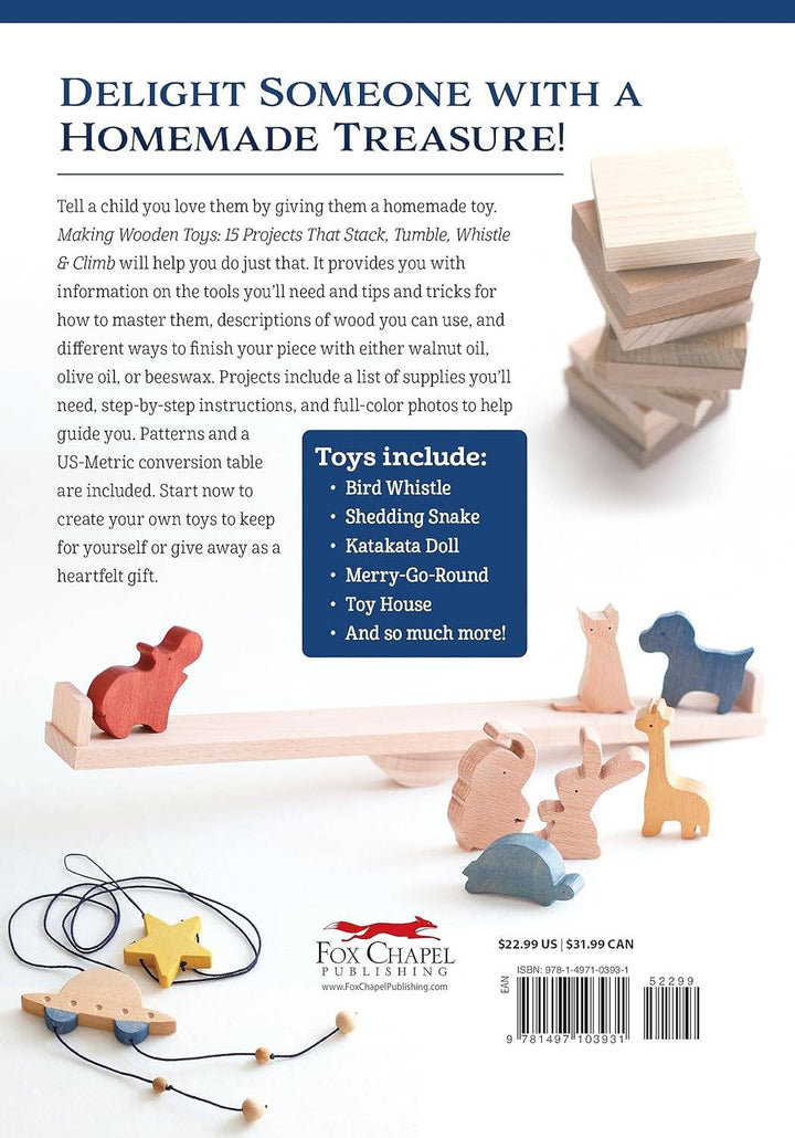 Making Wooden Toys - 15 Projects to Complete