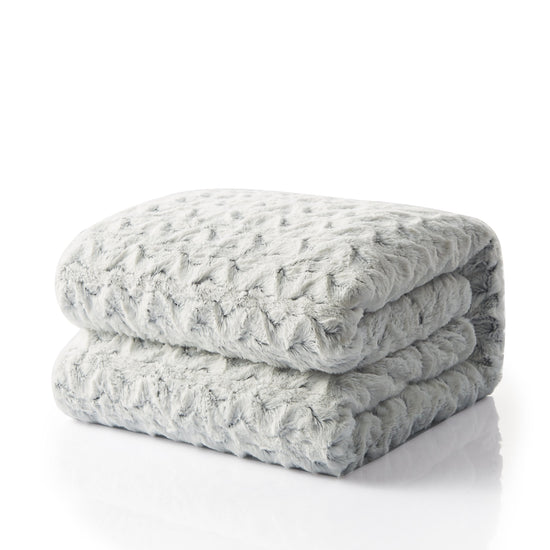 Tache Faux Fur Snowy Owl Super Soft Throw Blanket (#17)