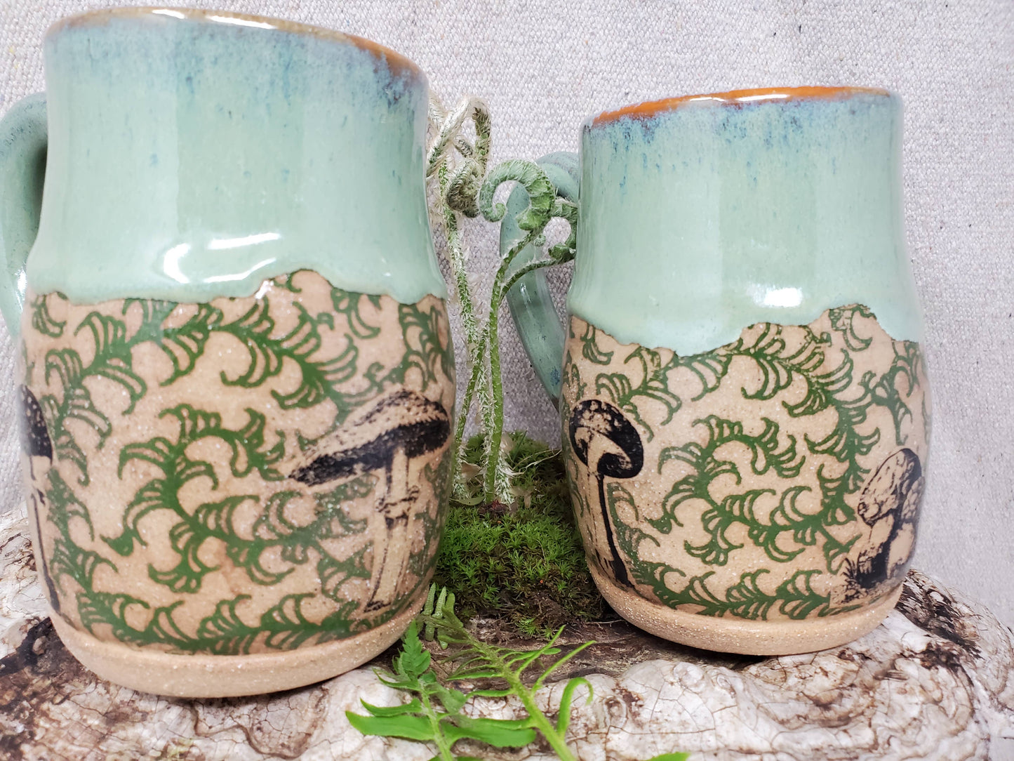 Mushrooms & Vines Mug