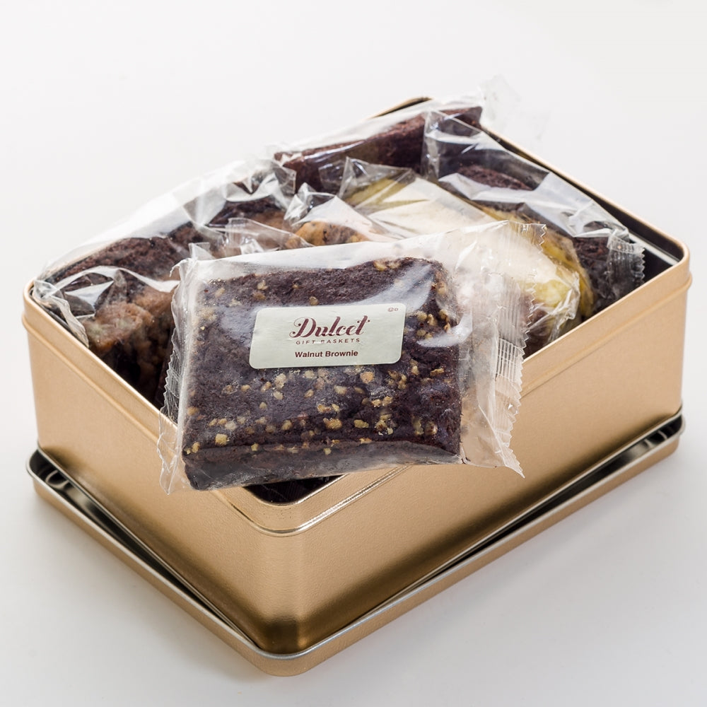 Chocolate Brownie Tin Assortment