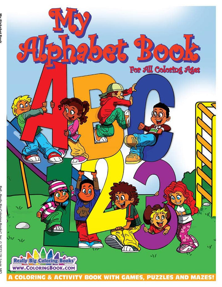 ABC-123 Coloring Book 8.5"x11"