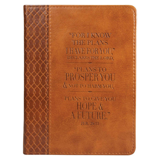 Journal Handy Brown Hope & a Future Jer. 29:11