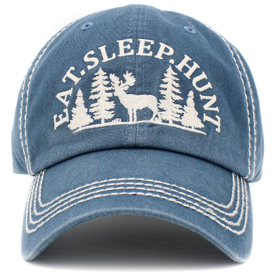 Eat Sleep Hunt Vintage Ballcap