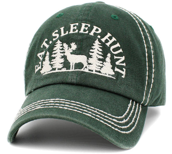 Eat Sleep Hunt Vintage Ballcap