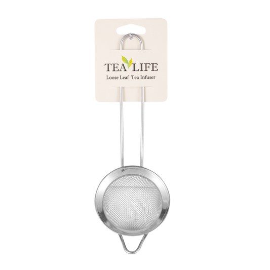 2.75"D Stainless Steel Tea Strainer with Handle (10/100)
