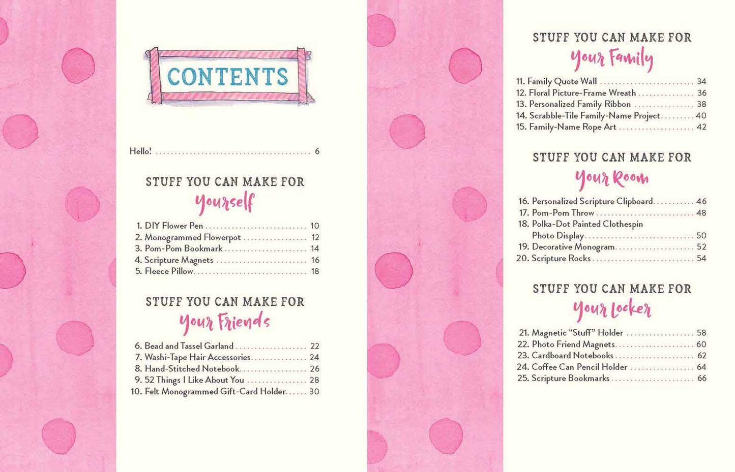 52 DIY Crafts for Girls Book