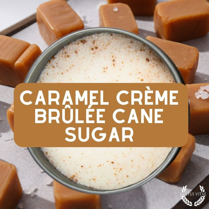 Caramel Crème Brûlée Cane Sugar
