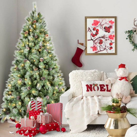 Premium 5FT Christmas Tree with 200 Warm Lights