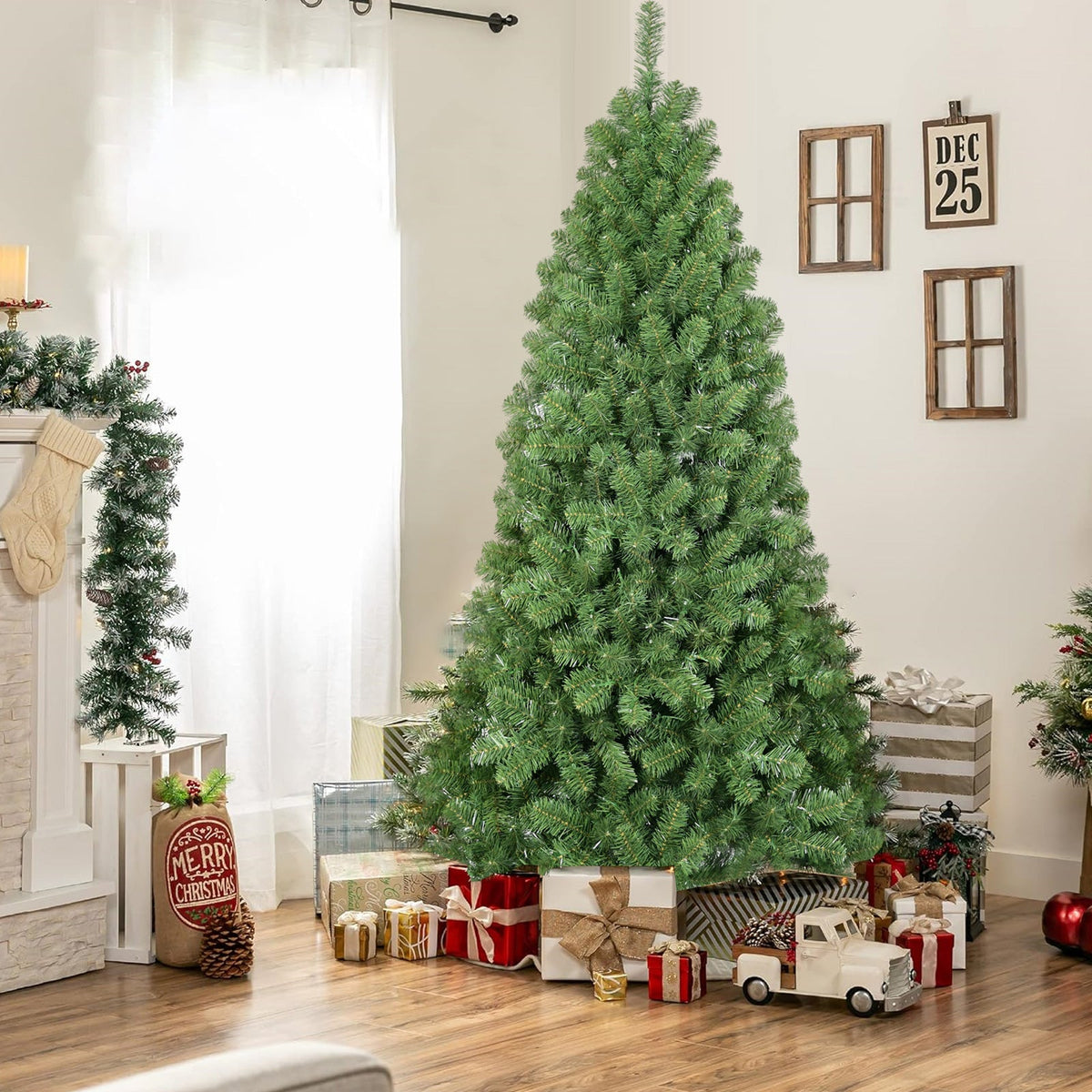 7.5ft Christmas Tree with Memory Wire