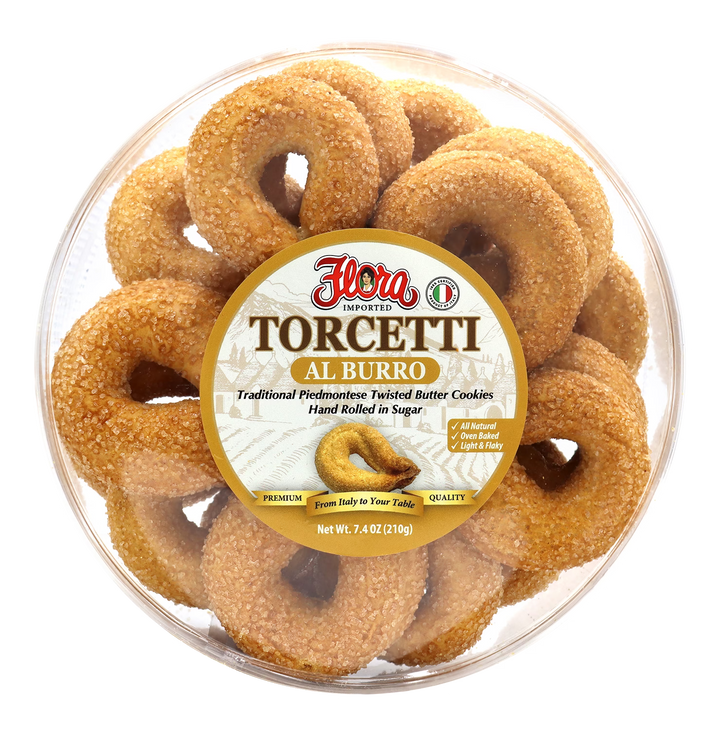 Torcetti Butter Cookies - Al Burro - 7.4 oz