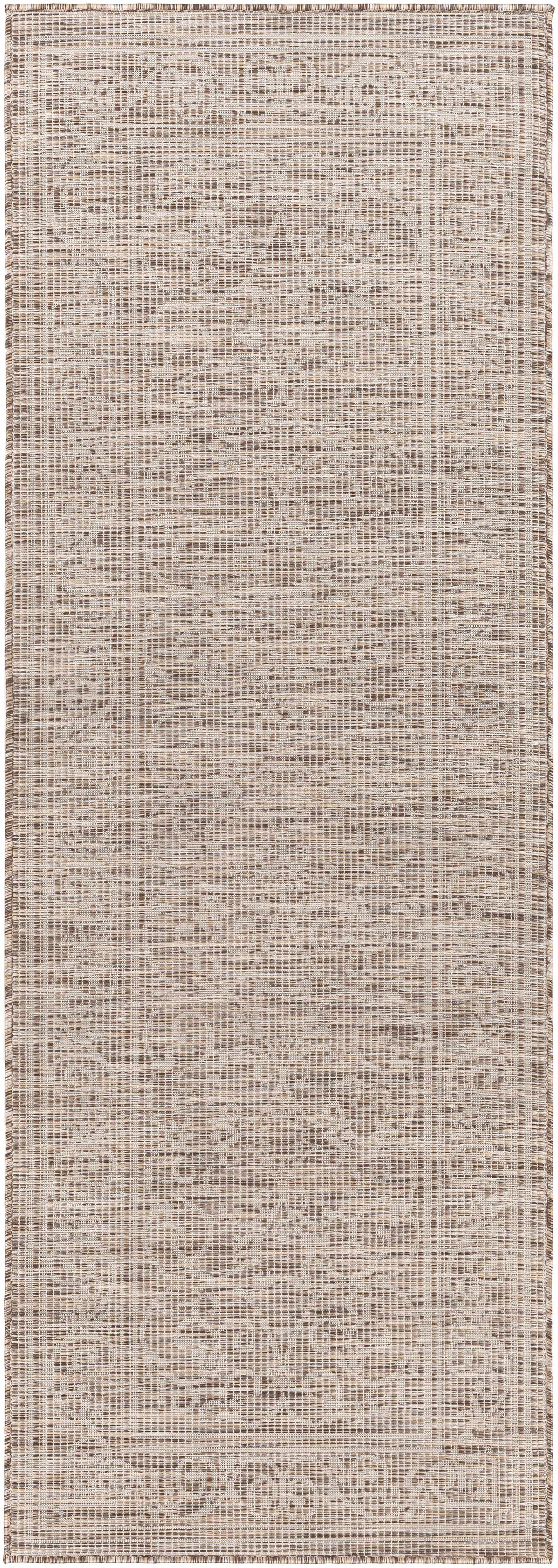 Coolville Brown Flatweave Outdoor Area Carpet - Clearance