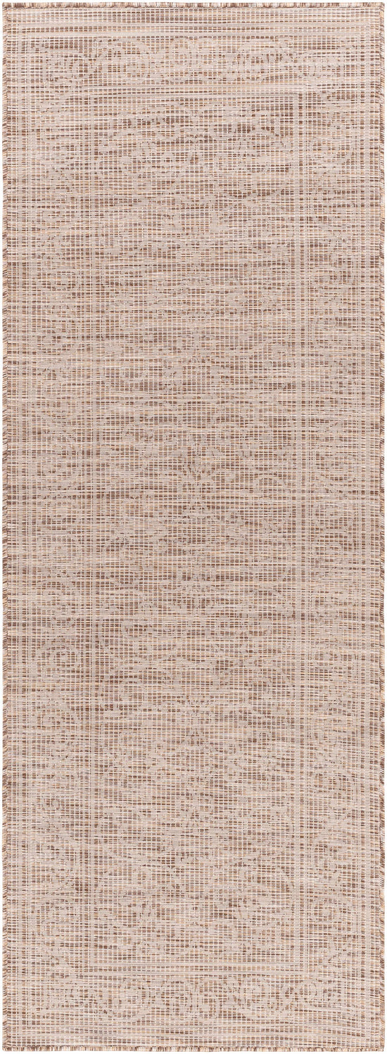 Coolville Brown Flatweave Outdoor Area Carpet - Clearance